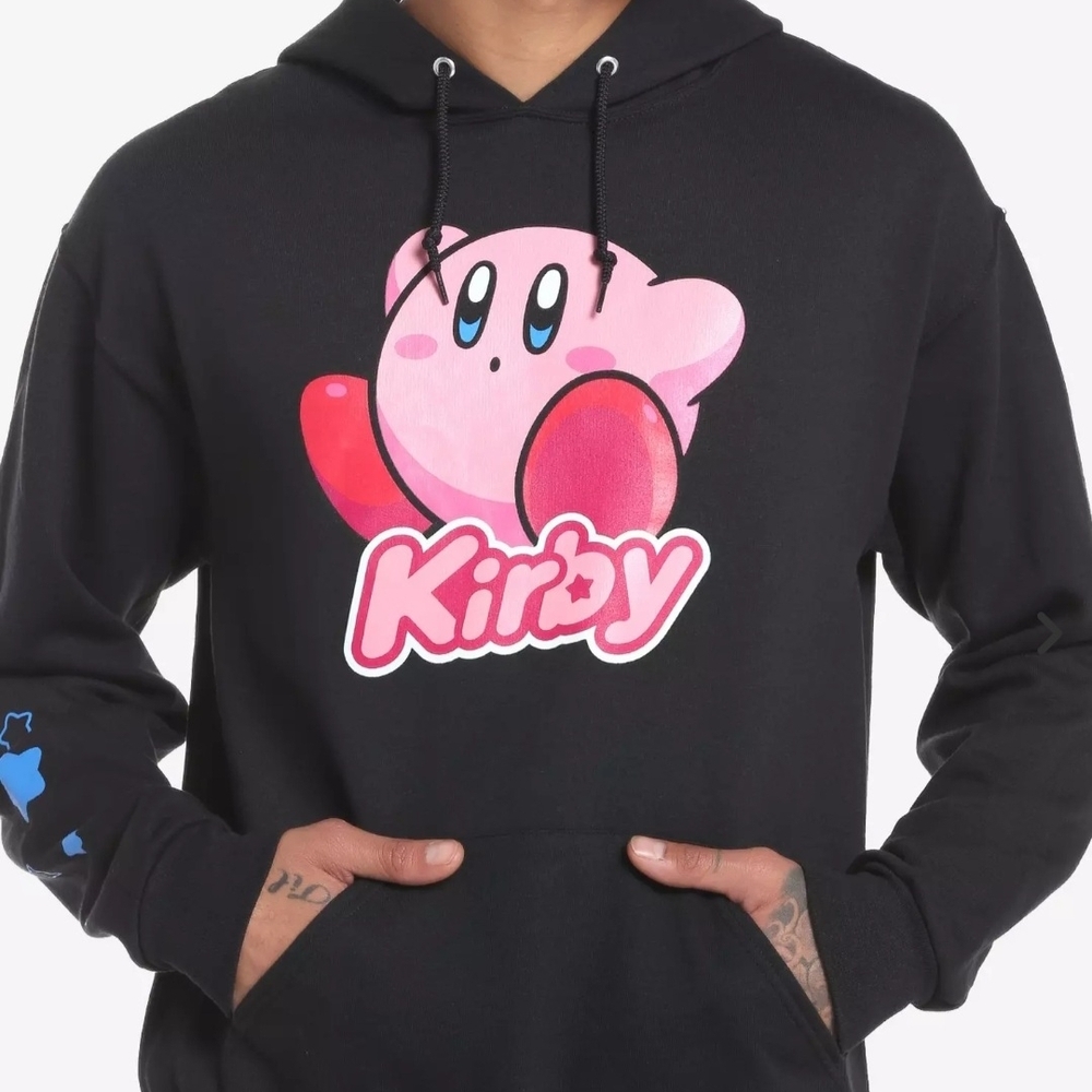 Nintendo Kirby Black Sweatshirt